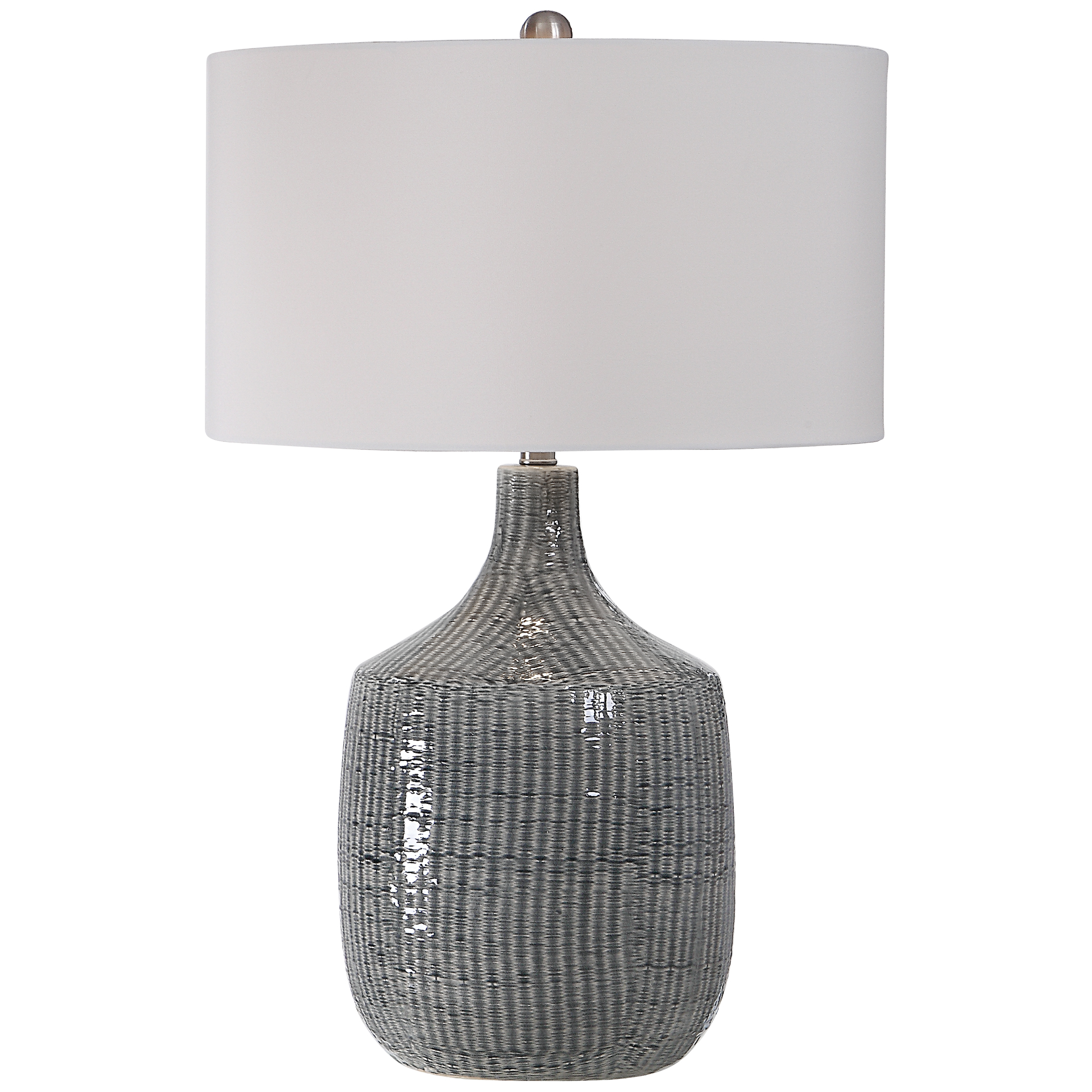 Picture of FELIPE DISTRESSED GRAY LAMP